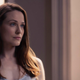 Christina (Evan Rachel Wood) looks at her reflection on Westworld.
